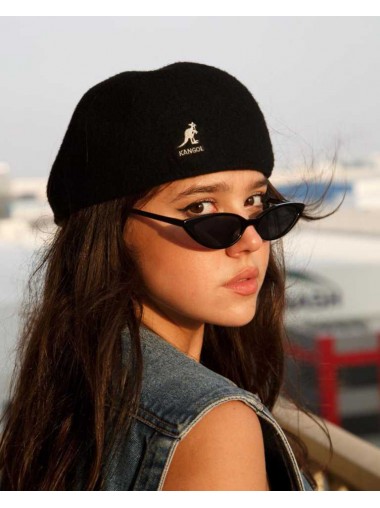 504 Kangol Cap- Black 
